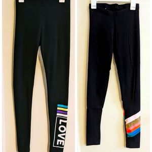 Bundle Flirtitude active leggings Youth Girl Size XS